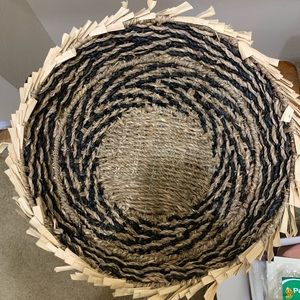 Round Woven Decorative Basket